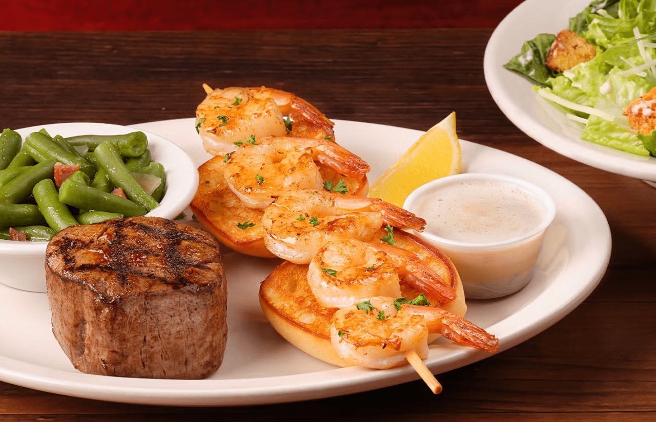 Filet 6oz & Grilled Shrimp